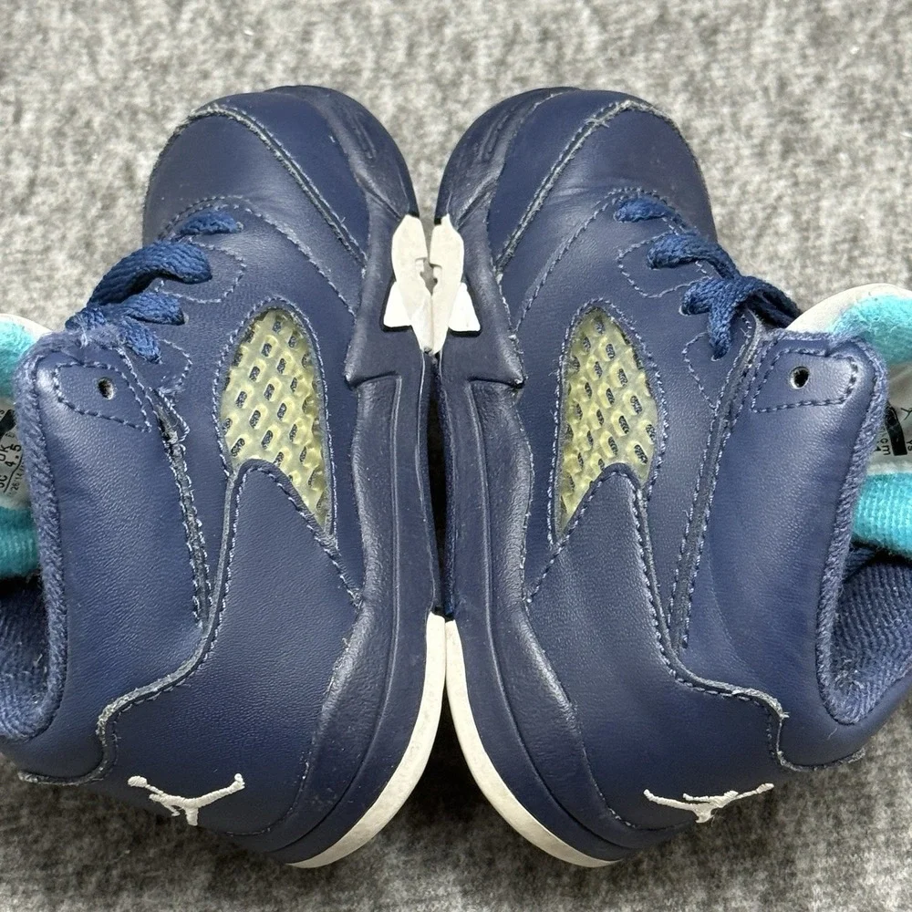 Nike Air Jordan 5 Retro Obsidian Blue 440890-405 Toddler Baby Size 5C